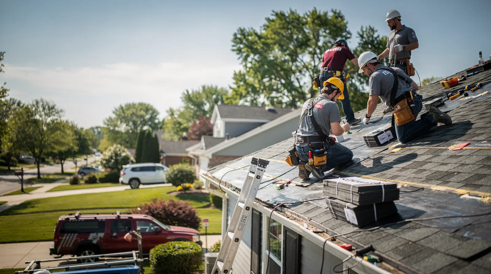 Roof Repair in Hometown, IL around you